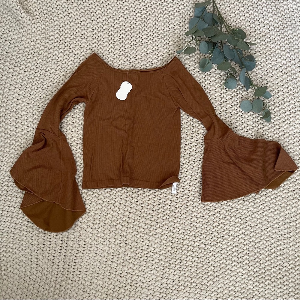 Drop Shoulder Crop Top